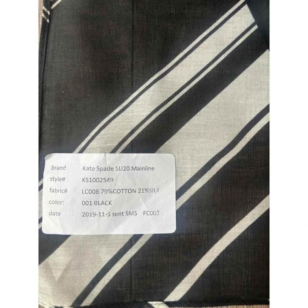 Kate‎ Spade Oblong Striped Scarf